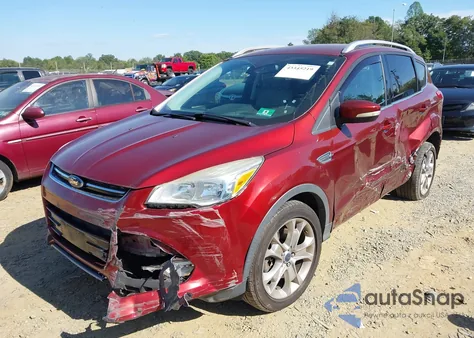 2014 Ford Escape Titanium z USA, uszkodzony, nr VIN 1FMCU9JX1EUD28783